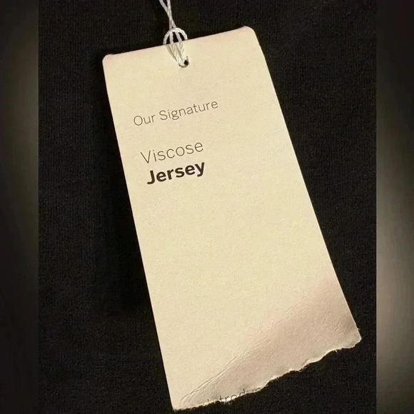 NWT Eileen Fisher Petite Viscose Jersey Dress Petite Small - Picture 2 of 9